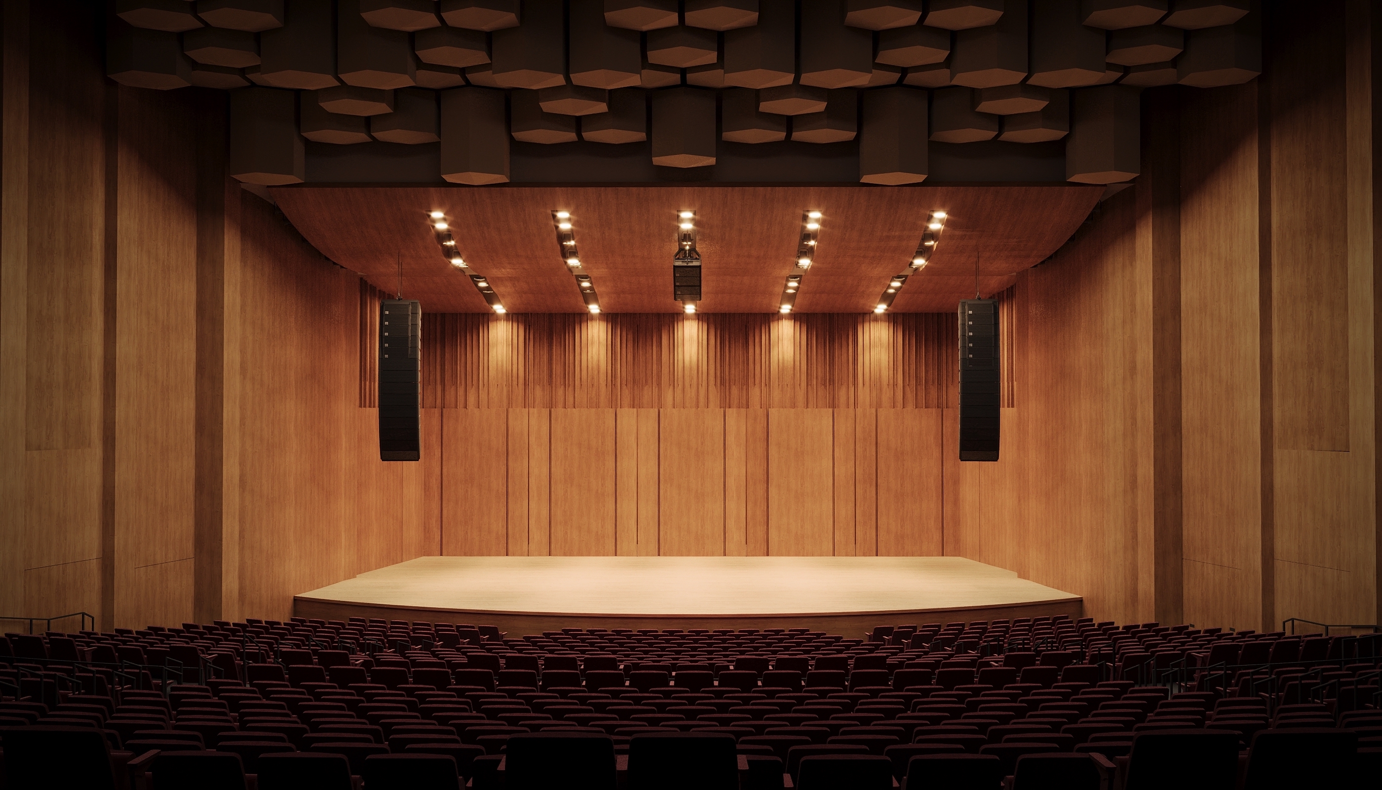 Jones Hall for the Performing Arts View 1 Interior Eye-Level